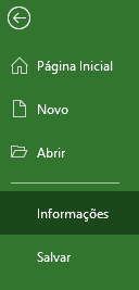 Project Professional Start Menu