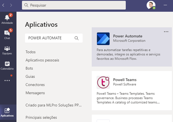 Power Automate - Applications