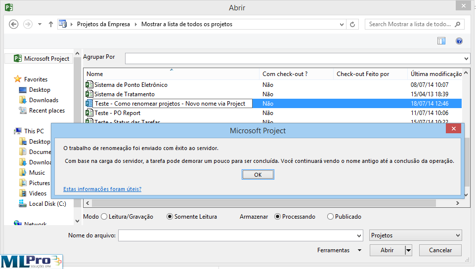 How-Rename-a-Project-no-Project-Server-2013 07