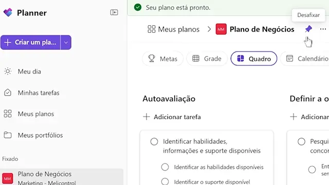 Fix bookmark plans