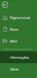 Project Professional Start Menu