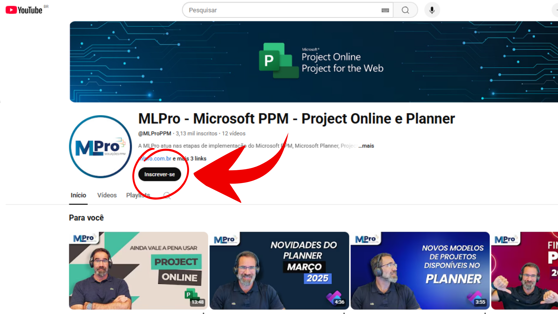 Sign up on MLPro channel on YouTube