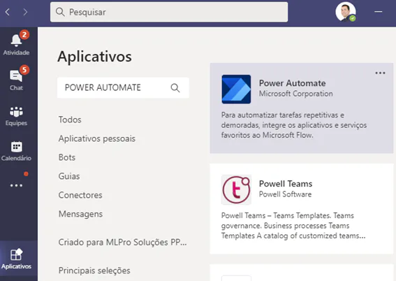 Power Automate - Applications