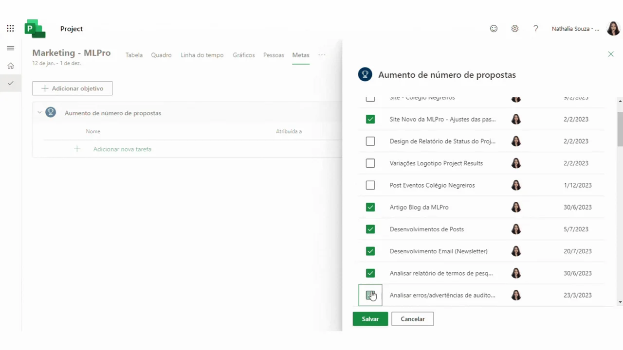 Project for the Web: New Target Resource (Goals)