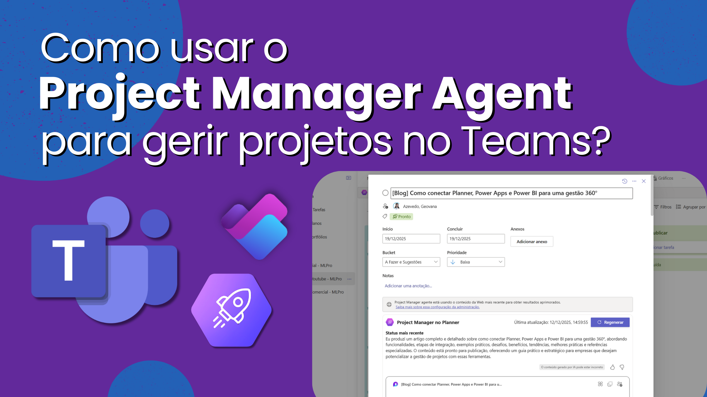 Cover image for How to use Planner's Project Manager Agent