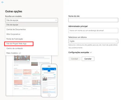 Project Web App website