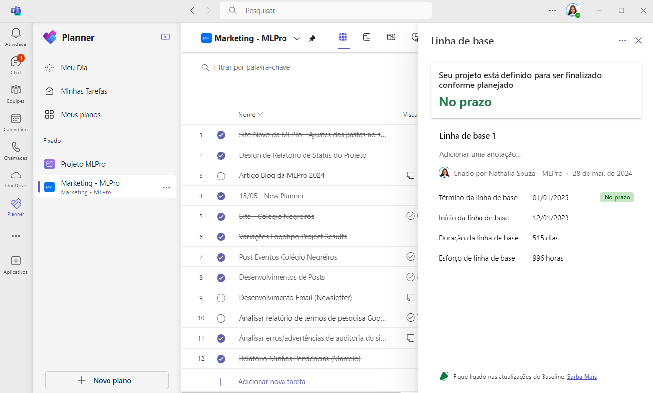 Latency in Task Dependencies in Microsoft Planner
