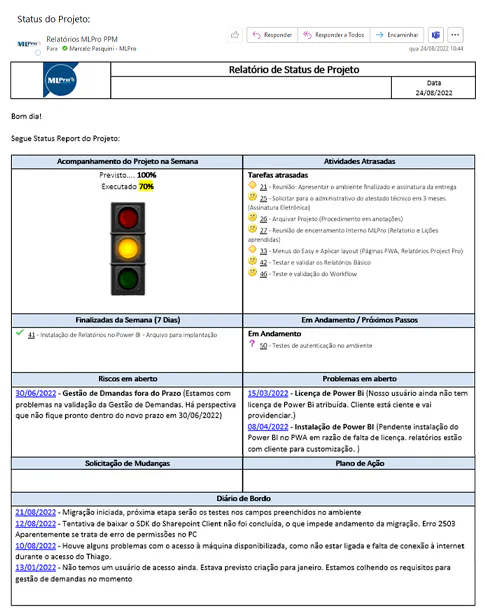 Project Status Report